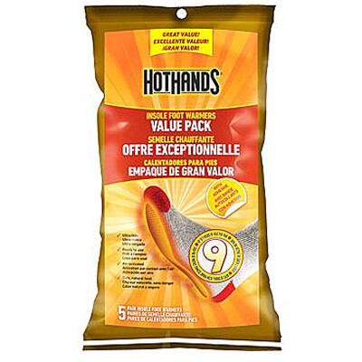 Hot Hands Heat Pack Insole Foot Warmer