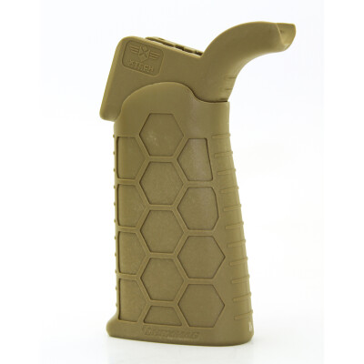 Hexmag AR-15 Advanced Tactical Grip Angle Adjustable Polymer FDE HXATGFDE