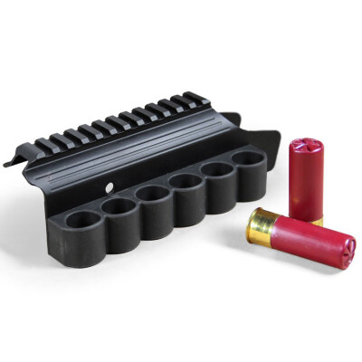 Adaptive Tactical Saddle Mount Shell Carrier for Mossberg 500/590 12 Gauge 6 Rounds