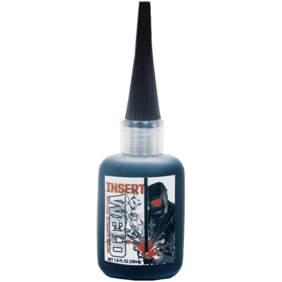.30-06 Outdoors Insert Weld 3700 psi Strength 90 Second Bond Time Military Grade 0.5 oz Bottle Black IW5-1