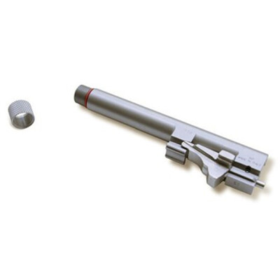 Beretta 92 Compact Series Extended Threaded Drop In Replacement Barrel 9mm Luger 1/2x28 Stainless Steel Inox Finish