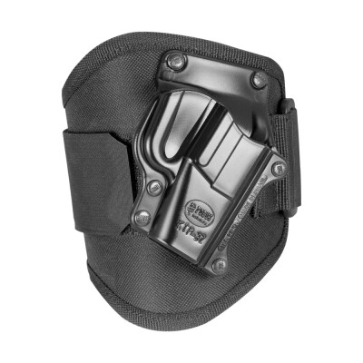 Fobus Ankle Holster Kel-Tec P-32/P-3AT Right Hand Draw Polymer Shell/Cordura Pad with Velcro Strap Matte Black Finish