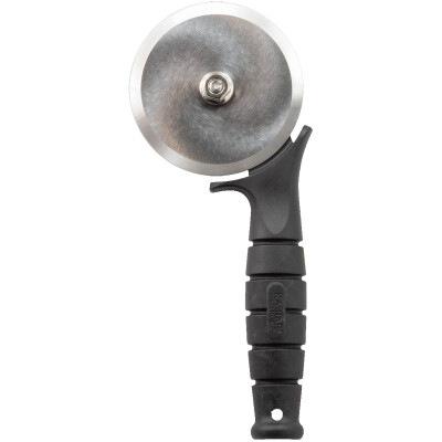 Ka-Bar Za-Saw Pizza Cutter Stainless Steel Blade Creamid Handle Black