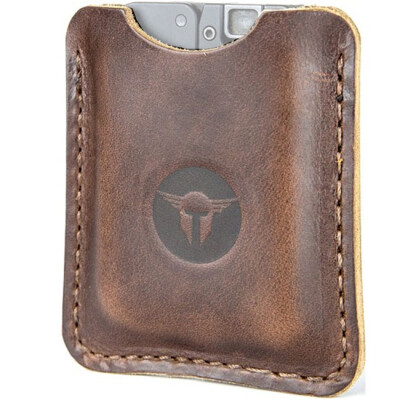 Trailblazer Firearms LifeCard Holster for .22LR Pocket Ambidextrous Leather Dark Brown