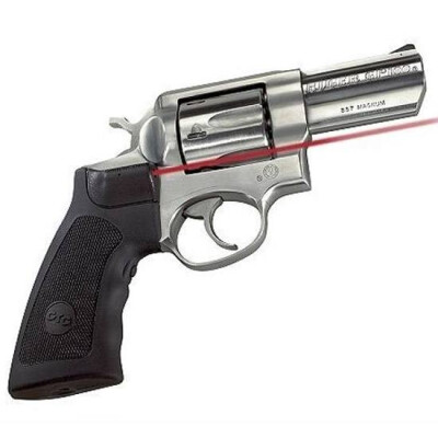 Crimson Trace Lasergrip For Ruger GP 100, Super Redhawk Revolver Rubber Black LG-344