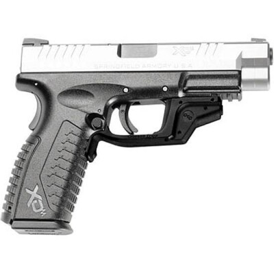 Crimson Trace Springfield XD(M) and XD Crimson Trace Laserguard Front Instinctive Activation