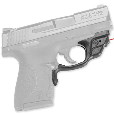 Crimson Trace Laserguard S&W M&P Shield Red Laser Polymer Black LG-489