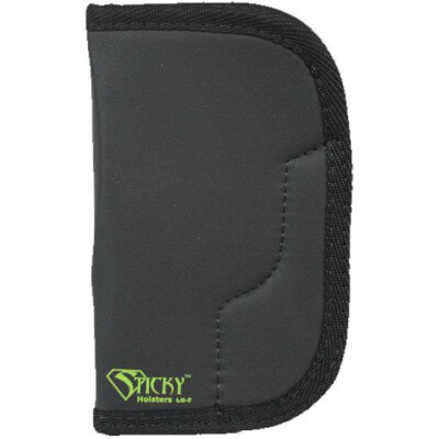 Sticky Holsters LG-5 Holster for Large Frame Revolvers Ambidextrous Black