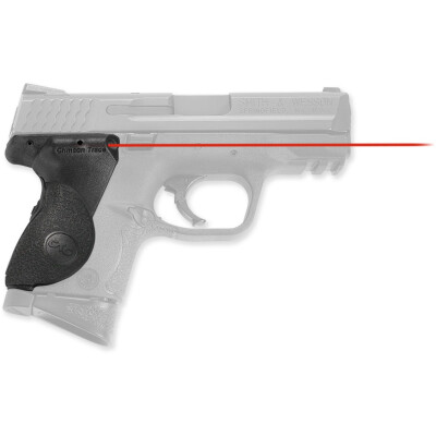 Crimson Trace LaserGrip S&W M&P Compact 9mm/.40/.357 Red Laser 2x 2032 Batteries LG-661
