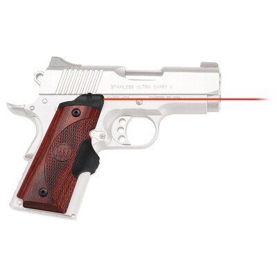 Crimson Trace Rosewood Red Lasergrip for 1911 Compact