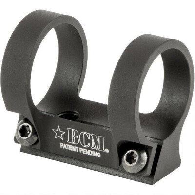 Bravo Company Manufacturing 1" Light Mount M-LOK Version Ambidextrous Aluminum Matte Black