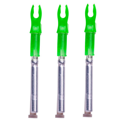 Burt Coyote X-Series Lumenok Lighted Nock Green 3 Pack X3G