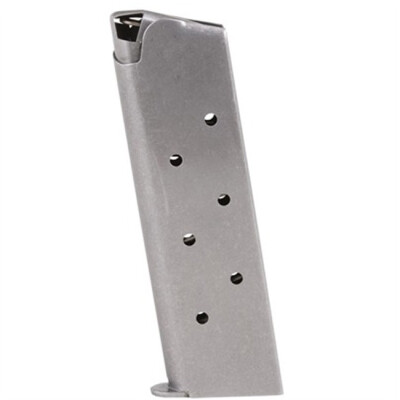 Metalform 1911 Government Magazine .40 S&W 8 Rounds Stainless Steel