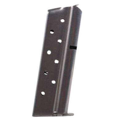 Metalform 1911 Officer/Defender Compact Magazine 9mm Luger 8 Rounds Stainless Steel Construction Natural Finish