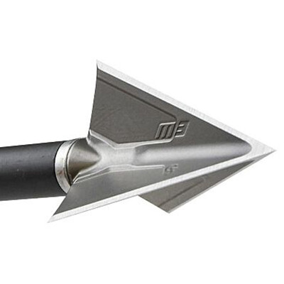 G5 Outdoors M3 Fixed 3 Blade X-Bow Broadhead 100 Grain Steel 3 Pack