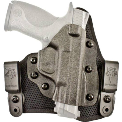 DeSantis Gunhide Infiltrator AIR for Glock 43 IWB Holster Right Hand Breathable Synthetic and Kydex Black