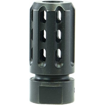Manticore AR-15 Nightbreak Compensator .223/5.56 Caliber 1/2x28 TPI Steel Black