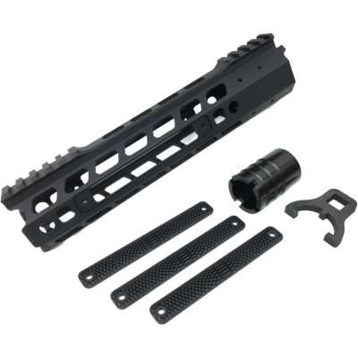 Manticore AR-15 9" Transformer Gen II Handguard Modular Free Float Rail System Aluminum Black