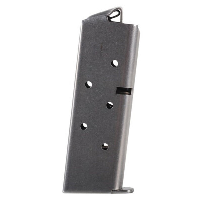 Metalform Colt Mustang Magazine .380 ACP 6 Rounds Stainless Steel Construction Natural Finish