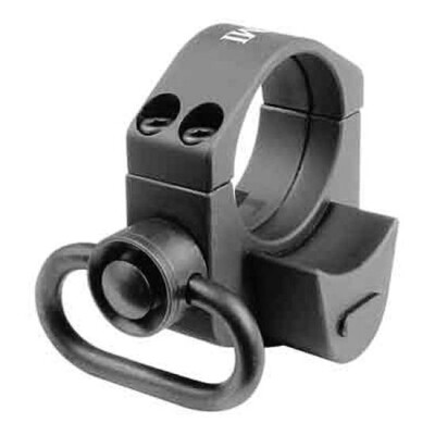 Midwest Industries AR-15 Heavy Duty Quick Detach Rear Sling Mount End Plate Aluminum Matte Black MCTAR-30HD