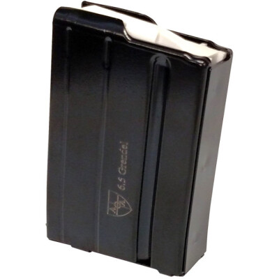 Alexander Arms AR-15 6.5 Grendel Magazine 10 Rounds Polymer Follower Steel Body Black Finish