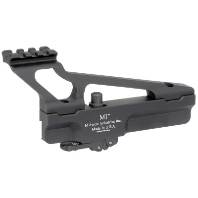 Midwest Industries Gen 2 Yugo AK Scope Rail Mini Picatinny Black