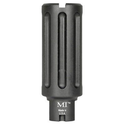 Midwest Industries Blast Can AR-10/.308 AR Muzzle Device .30 Caliber Threaded 5/8x24 6061 Aluminum Hard Coat Anodized Matte Black