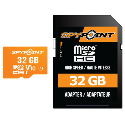 Spypoint Micro SD Memory Card 32GB for Trail and Game Cameras