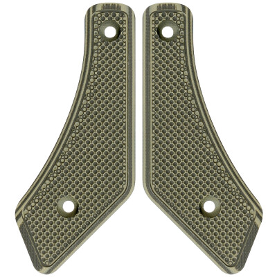 Midwest Industries Lever Stock G10 Large Pistol Grips Green/Black