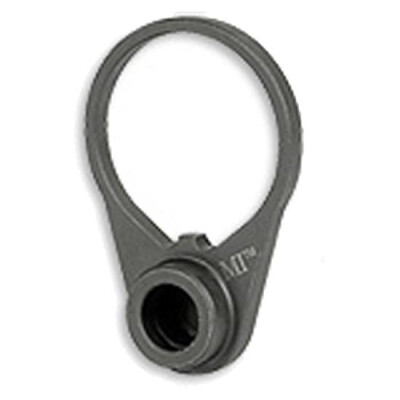 Midwest Industries AR-15 Heavy Duty Quick Detach Socket End Plate 4140 Alloy Steel Anodized Finish Matte Black MI-HDEP
