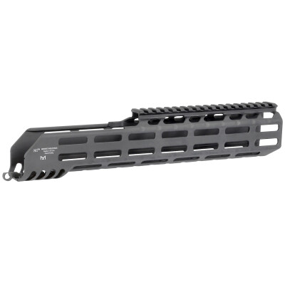 Midwest Industries SIG Sauer MCX Virtus 12.5" One Piece Drop In M-LOK Compatible Hand Guard 6061 Aluminum Hard Coat Anodized Finish Matte Black