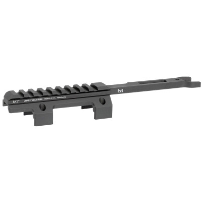 Midwest Industries HK SP89/MPK5 Top Rail Cover One Piece Drop In Picatinny/M-LOK Compatible Rail 6061 Aluminum Hard Coat Anodized Finish Matte Black