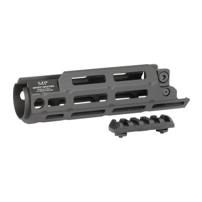 Midwest Industries HK MP5 One Piece Lightweight Slim Hand Guard M-LOK Compatible 6061 Aluminum Hard Coat Anodized Matte Black