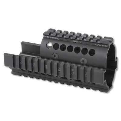 Midwest Industries Kel-Tec PLR-16 Handguard Aluminum Black MI-PLR16