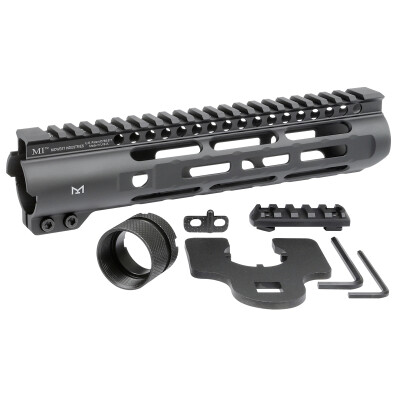 Midwest Industries Slim Line One Piece Free Float Handguard 9.25", M-LOK