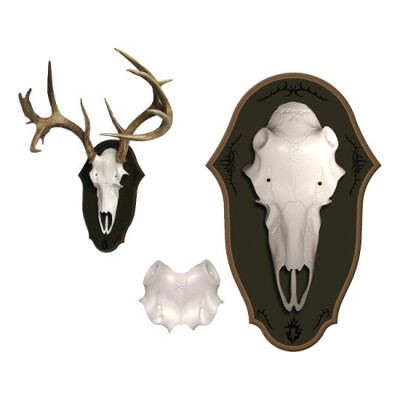 Mountain Mike's Black Forrest Deer Plaque Kit