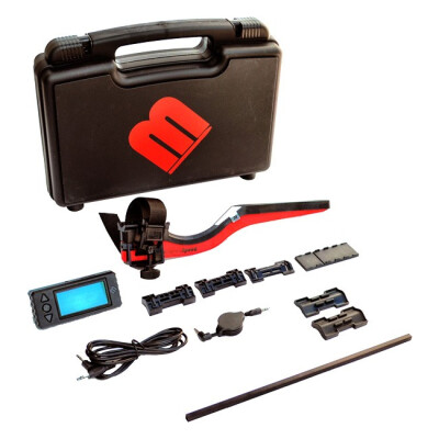 MagnetoSpeed V3 Barrel Mounted Ballistics Chronograph For Barrels from .5" up to 2" Diameter Fits Over Barrels/Suppressors Larger Zone More Clearance Hard Case MSV3HC