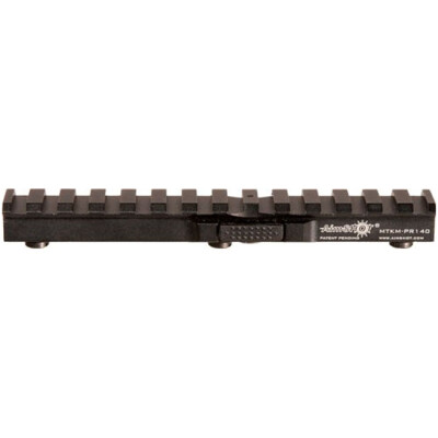 AimSHOT KeyMod Rail Quick Release 5.5" Aluminum Black