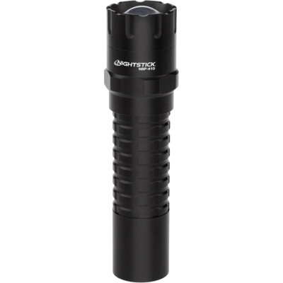 Nightstick NSP-410 Adjustable Beam Flashlight White LED 115 Lumen AA Battery Aluminum Black