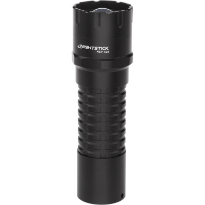 Nightstick NSP-420 Adjustable Beam Flashlight White LED 275 Lumen AAA Battery Aluminum Black