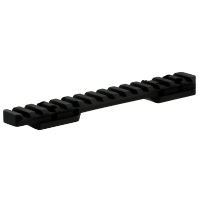 Talley Manufacturing One Piece Picatinny Style Scope Base Weatherby MKIV Steel Construction Matte Black Finish