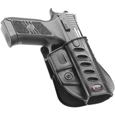Fobus Evolution Holster CZ P-07 Duty,P-09 Right Hand Paddle Attachment Polymer Black