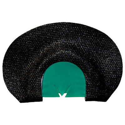Pittman Game Calls Black Diamond Diaphragm Turkey Call 4 Reed Black