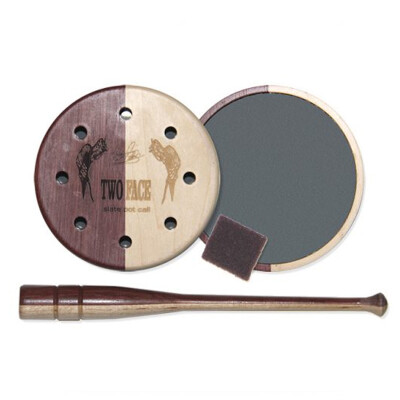 Pittman Game Calls Preston's Two Face Glass Pot Turkey Call