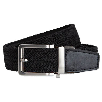 Nexbelt Braided 1-3/8" Strap Golf Belt Fits up to 50" Black