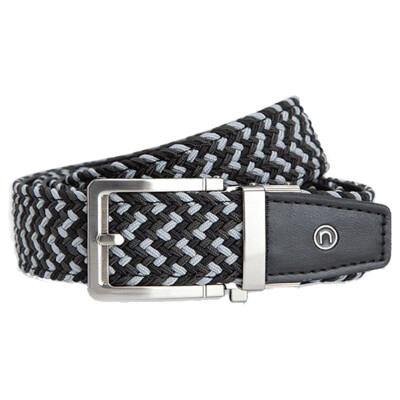 Nexbelt Braided 1-3/8" Strap Golf Belt Fits up to 50" Charcoal