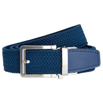 Nexbelt Braided 1-3/8" Strap Golf Belt Fits up to 50" Navy