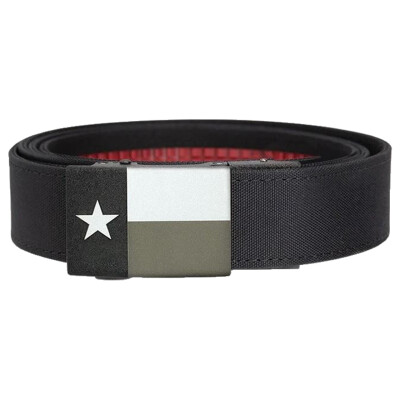 Nexbelt Texas Guardian Black 1-1/2" Strap EDC Belt Fits up to 50"