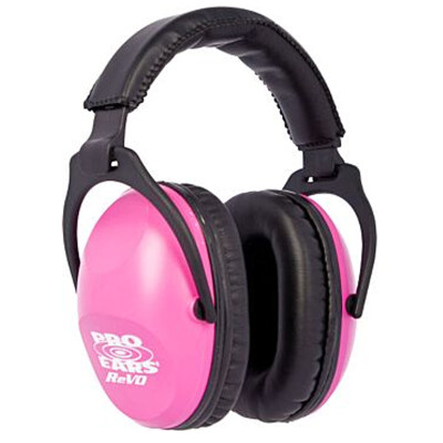 Pro Ears Revo Passive Children Ear Muffs 25dB Neon Pink