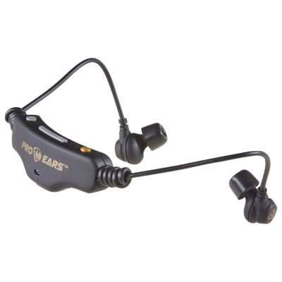 Pro Ears Stealth 28 HTBT Behind-the-Head Electronic Hearing Protector, Black